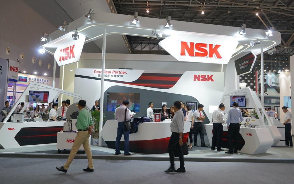 NSK成功参展2019中国国际轴承及其专用装备展览会